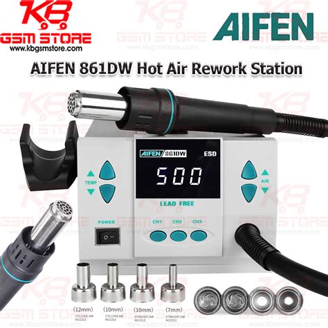 KB GSM STORE AIFEN 861DW Hot Air Rework Station 861DW Hot