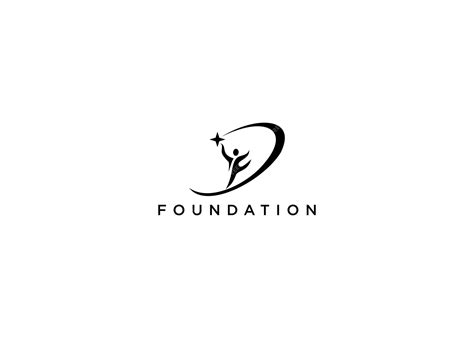 premium vector foundation logo design vector illustration
