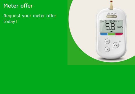 FREE OneTouch Verio IQ Glucose Meter