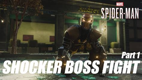 Spider Man Ps Shocker Boss Fight Gameplay Part Youtube