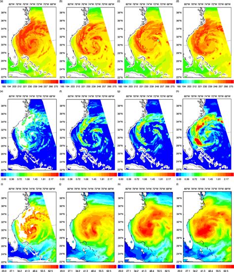 The Analysed Brightness Temperatures K Of Amsr Ghz V B D