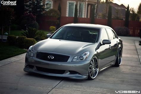 Gray Metallic Infiniti G37 Gets Black Billet Grille And More — Carid