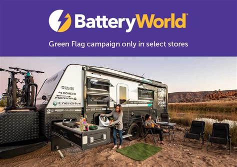 battery world green flag campaign dometic mobile power enerdrive