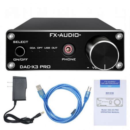 Wzmacniacz S Uchawkowy Fx Audio Dac X Pro Avstore Pl