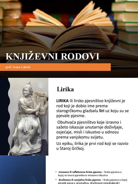 Književni Rodovi Pdf