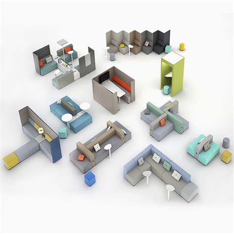 cube meeting explore work space offiec furniture modern office design