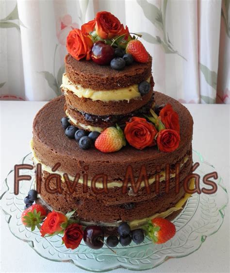 SEGREDOS DA FLÁVIA MILLÁS NAKED CAKE A GRANDE VEDETE DE
