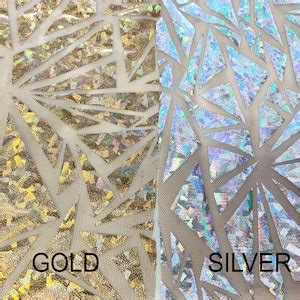 Glitter See Thru Mesh Catsuit Sparkly Gold Nude White Geometric Gems Spandex Jumpsuit Unitard