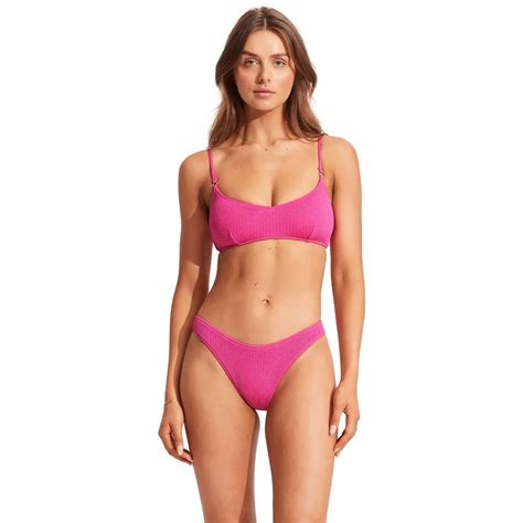 Seafolly Damen Bikinioberteil Sea Dive Bralette Bikini Oberteile