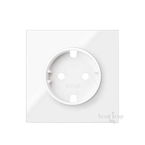 Tapa Base Schuko Simon 100 Blanca Bongrup Shop Tienda Online