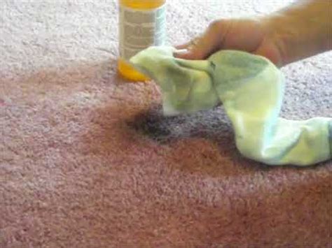 How To Remove Stubborn Tar Grease And Oil Based Spots From Carpet And