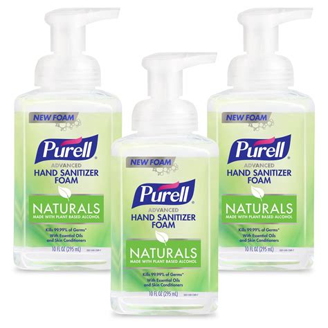 Snapklik.com : Purell Advanced Hand Sanitizer Naturals Foam