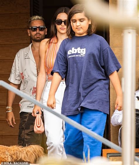 Amelia Hamlin Flashes Side Boob In A Plunging Halter Top After Dinner With Scott Disick At Nobu