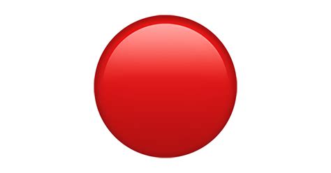 🔴 Red Circle Emoji — Meanings & Combos