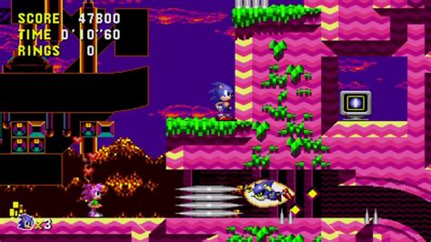 Sonic Cd Collision Chaos Zone 1 Youtube