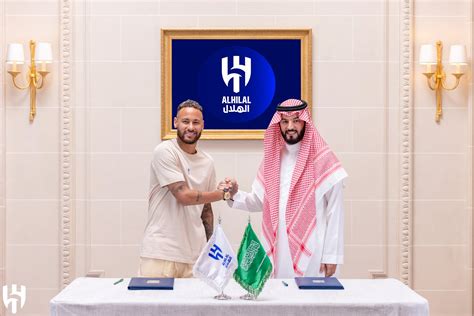 الهلال السعودي يعلن تعاقده رسميا مع البرازيلي نيمار جريدة المنتخب