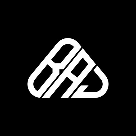 Baj Letter Logo Creative Design With Vector Graphic Baj Simple And