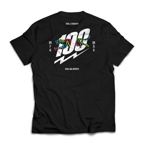 Tora Oversized Tee Black Stail Seratus
