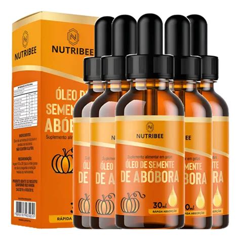 Qual O Melhor Óleo De Semente De Abóbora - Kit 5 X Óleo De Semente De Abóbora Em Gotas 100% Pura | Parcelamento ...