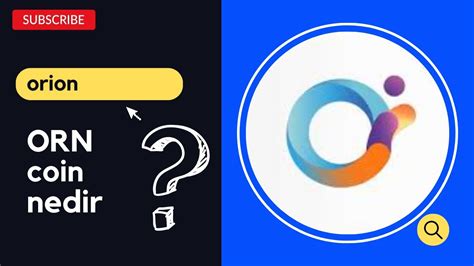 orion orn coin nedir youtube