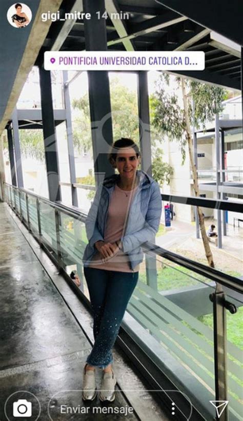Gigi Mitre Vuelve A La Universidad Tras Renunciar A Latina Web Ojo Ojo Show Ojo