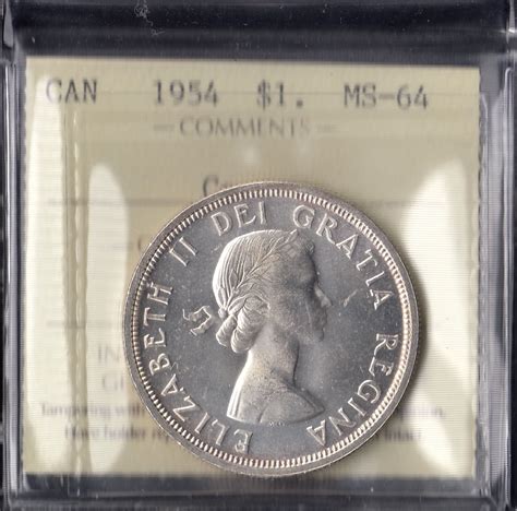 Canada - 1954 Silver Dollar