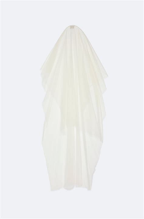 Tulle Veil in Cream | LAPOINTE