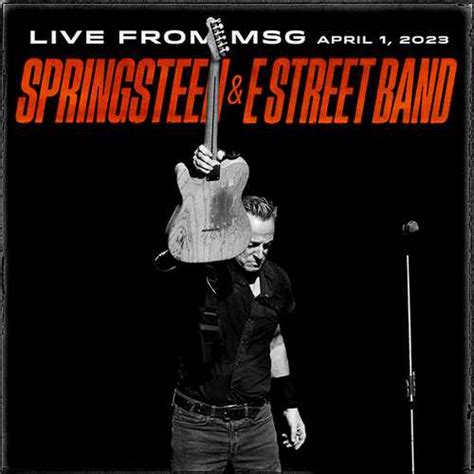 Live From Madison Square Garden New York Ny April 01 2023 Bruce