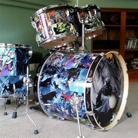 Custom Drum Set Wraps Jeanetta Schmid