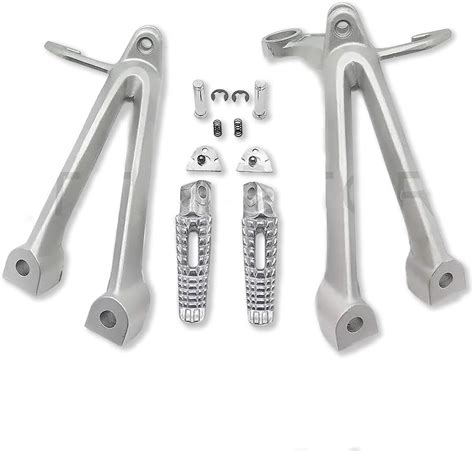 Vpzmt Rear Foot Pegs Brackets Set Fits For Suzuki Gsxr600gsx R750 2006 2007 K6 K7
