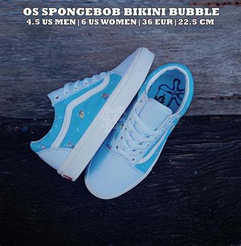 VANS X SPONGEBOB BIKINI BUBBLE Women S Fashion Footwear Sneakers On Carousell
