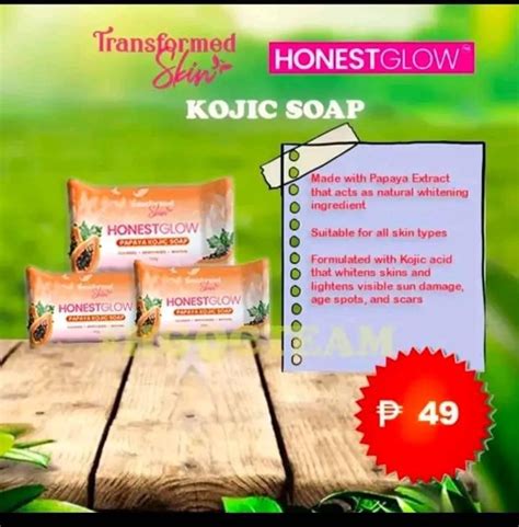 Honest Glow Kojic Papaya Soap • Transformed Skin 70grm Lazada Ph