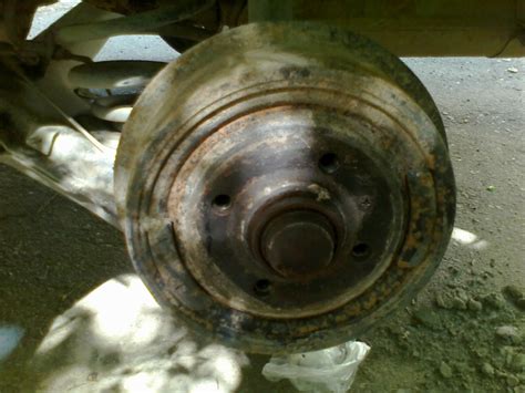 Очередная покраска барабанов — Daewoo Nexia (2G), 1,5 л, 2003 года ...