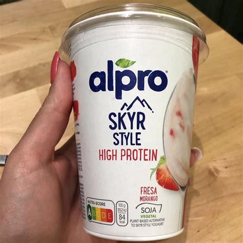 Alpro Fresa Morango Soja Skyr Style High Protein Review Abillion