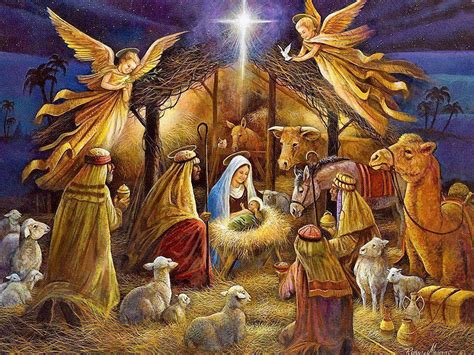 Christmas Nativity Wallpapers Top Free Christmas Nativity Backgrounds