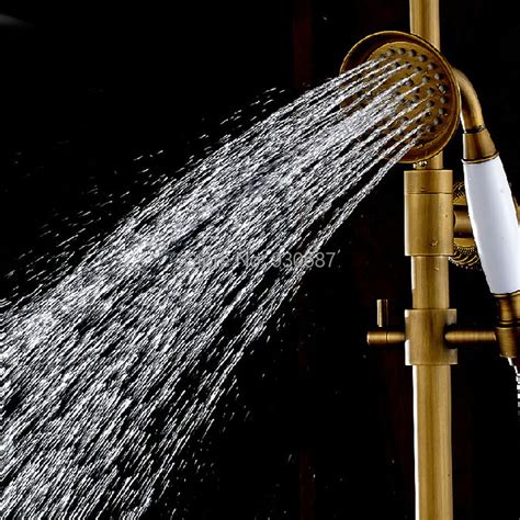 Купить евро дизайн ванной 8 «Латунь душ головы антикварные бронзовые ...