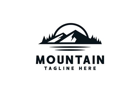 Mountain Logo Template Graphic by Gunastudio · Creative Fabrica