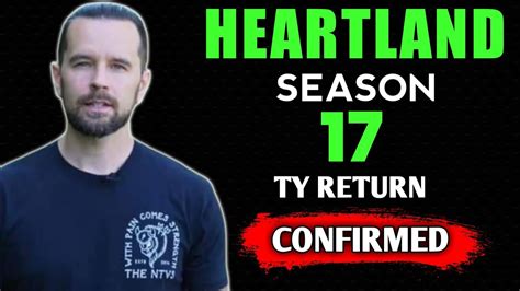 In Heartland Season 17 Graham Wardle Confirms That He Will Reprise His