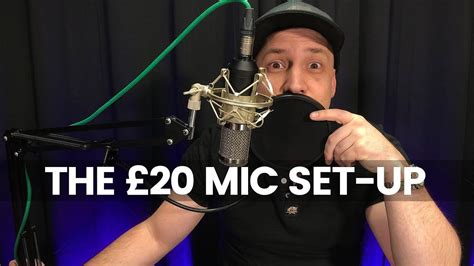 Full Mic Set For 20!! | The Cheapest Pro Mic SetUp For YouTube & Twitch ...