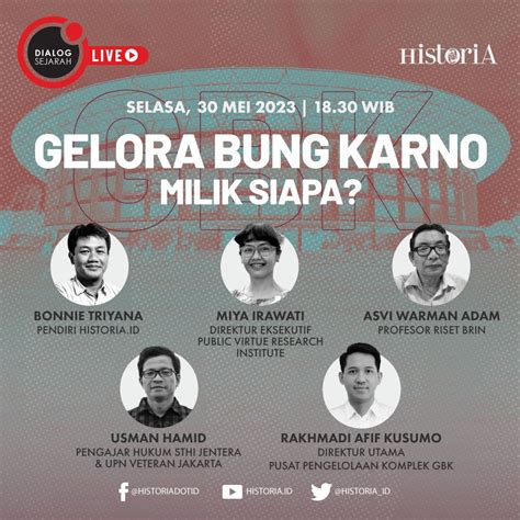 Historia ID On Twitter Kawasan Gelora Bung Karno Jakarta Merupakan