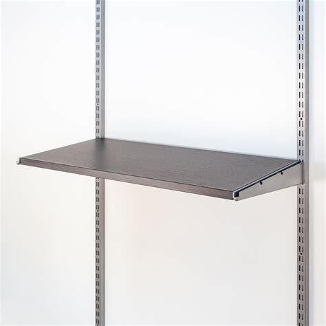 Полка ДСП 877х420 мм. для гардеробной Gardie, цвет карбон, в Москве ...