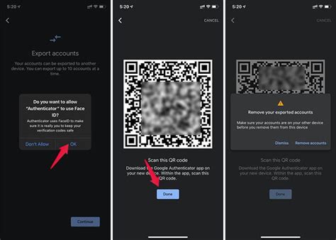 how to migrate google authenticator to a new phone