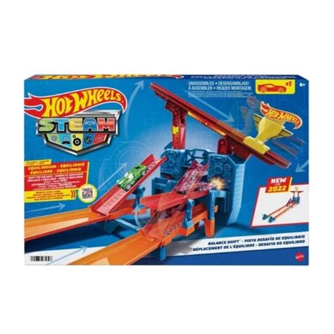Hot Wheels Pista Desafio Do Equilibro Steam Mattel Hdy48 Shopee Brasil