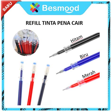 Jual Besmood Refill Tinta Pena Cair Isi Ulang Tinta Cair Pena Pulpen