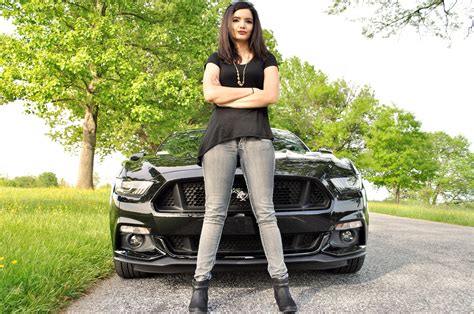 Mustang Girl Monday Naveel Oneill And Her 2015 Mustang Gt