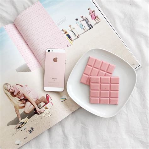 Шоколад, розовый, айфон, журнал, look | Pink, Greatful, Gold chic