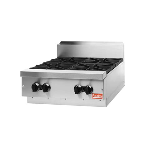 Rosko RO RCG 24NG 24 Natural Gas Hot Plate Vortex Restaurant Equipment