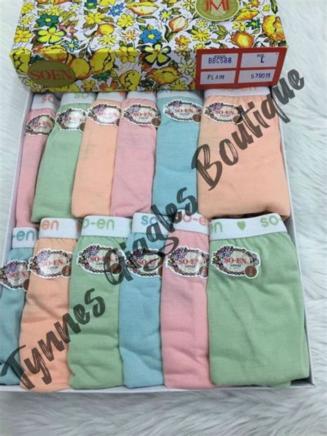 SOEN Panty BIKINI BIKINI AUTHENTIC DOZEN Lazada PH