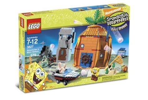 LEGO SpongeBob Squarepants 3827 Adventures At Bikini Bottom Building Toy Review Compare