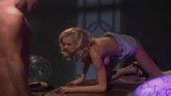 Two Naughty Blondes Fuck A Stud